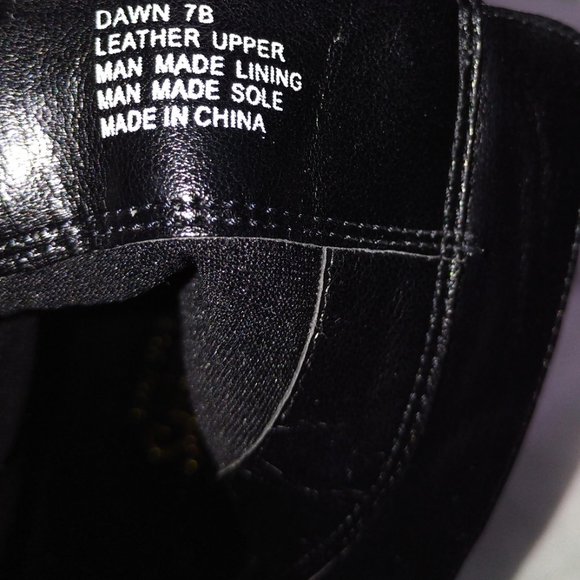 Black Leather Ankle Boots - Picture 2 of 14